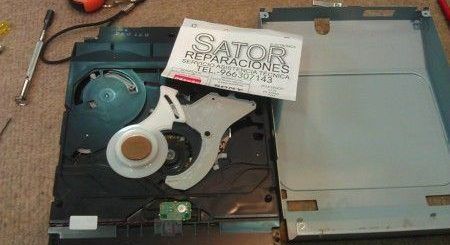sony lector dvd consola