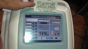 Fotodepilación Beauty System manípulo se calienta