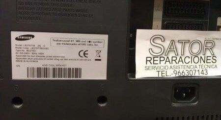 TV SAMSUNG CAMBIA SOLA