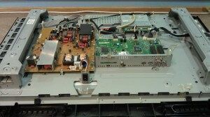 Philips lcd Philips 37PFL7662 mitad de pantalla negra