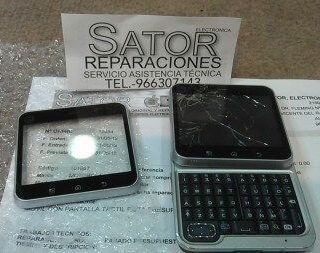Motorola pantalla tactil rota