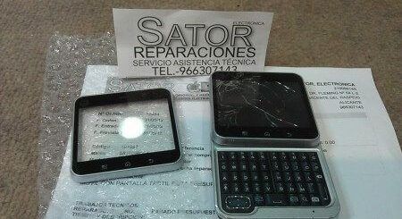 Motorola pantalla tactil rota