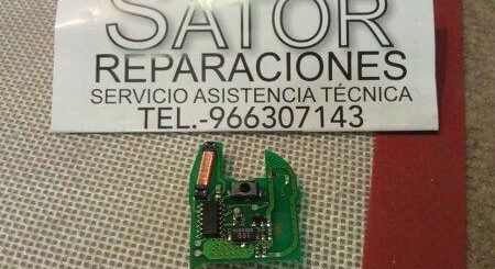 reparar mando peugeot