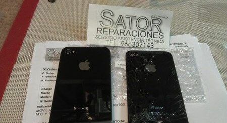 Tapa posterior Iphone 4