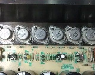transistores amplificador