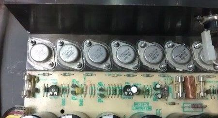 transistores amplificador