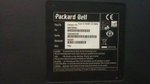 Monitor Packard Bell Callisto 170 no enciende