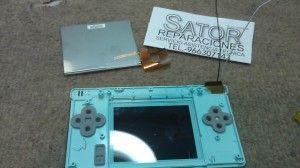 Nintendo Ds Lite pantalla superior no se ve