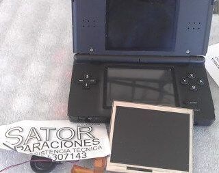 nintendo ds lite pantalla rota