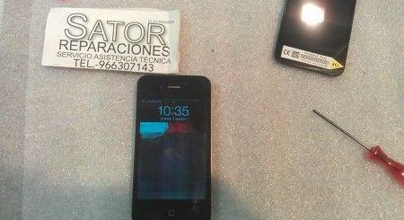 Iphone 4g pantalla rota