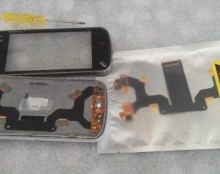 Nokia N97 pantalla no se ve