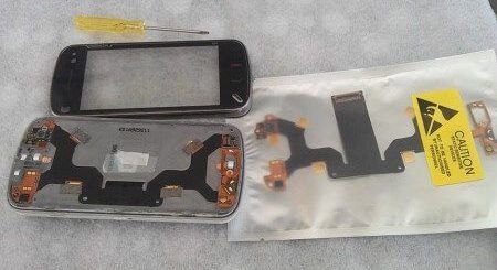 Nokia N97 pantalla no se ve