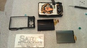 Canon PowerShot S95 pantalla rota