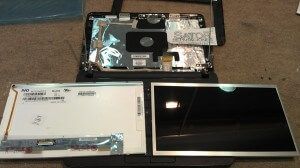 Portátil Mini Hp pantalla M101NWT2 rota