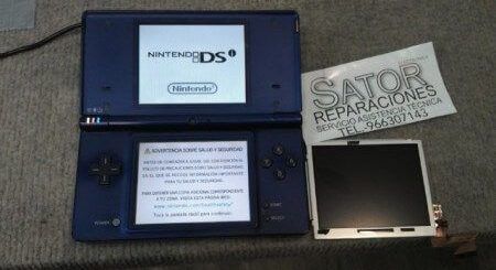 Dsi pantalla superior rota