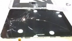 Samsung Galaxy Tab GT P7310 pantalla rota