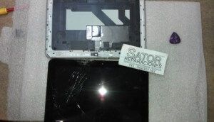 Samsung Galaxy Tab GT P7310 pantalla rota