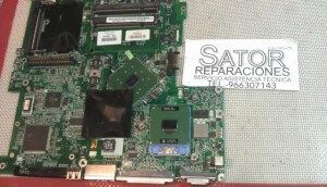 Placa madre portátil Acer no carga ni enciende
