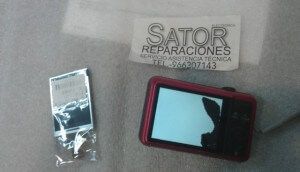 Samsung ES73 Cámara Samsung ES73 lcd pantalla rota