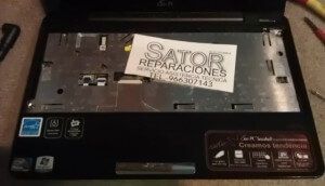 Portátil mini EeePc Seashell no enciende