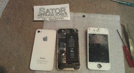 Iphone 4s Pantalla rota