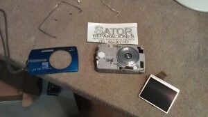 Olympus u700 Cámara Olympus u700 micro 700 no se ve