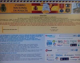 Ordenador virus Policia Nacional