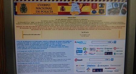 Ordenador virus Policia Nacional