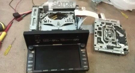 Radio navegador Toyota