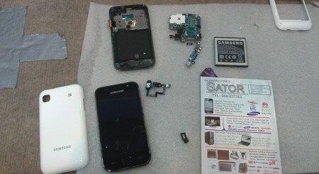 Samsung SCL i9003 pantalla rota.