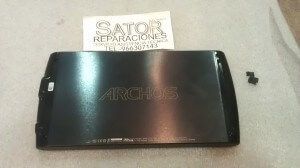 Tablet 7 Archos Arnova A70HB toma de carga rota