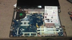 Portátil Acer 5741 conector carga roto
