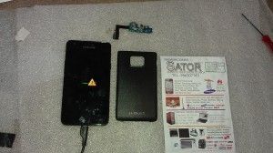 Móvil Samsung Galaxy i9100 no carga