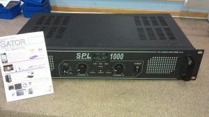 Amplificador SPL1000 no funciona un canal