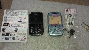 Blackberry 8520 carcasa rota
