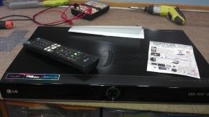 DvD Hd grabador LG RHT497H solo Hello no funciona
