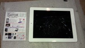 iPad 3 pantalla táctil rota