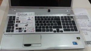 Sony Vaio VpcF11 conector alimentación roto