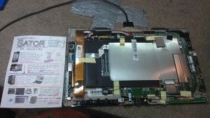 Asus EEPad Tf101 pantalla lcd rota, no se ve nada
