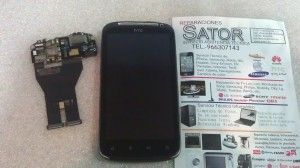 Htc Sensation G14 botón de encendido roto