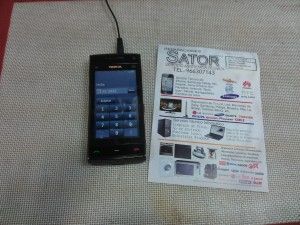 Nokia X6 conector batería roto