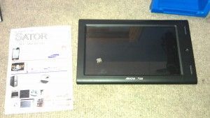 Tablet Archos Arnova 7Gb no carga, conector usb roto