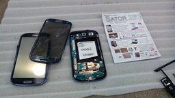 Pantalla Samsung s3 rota