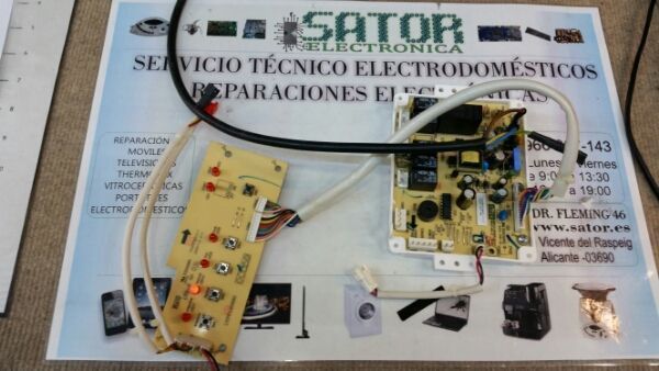 Reparar circuito lavavajillas Fagor lj-043x