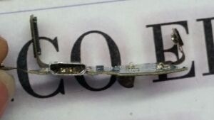 Conector de carga Samsung roto