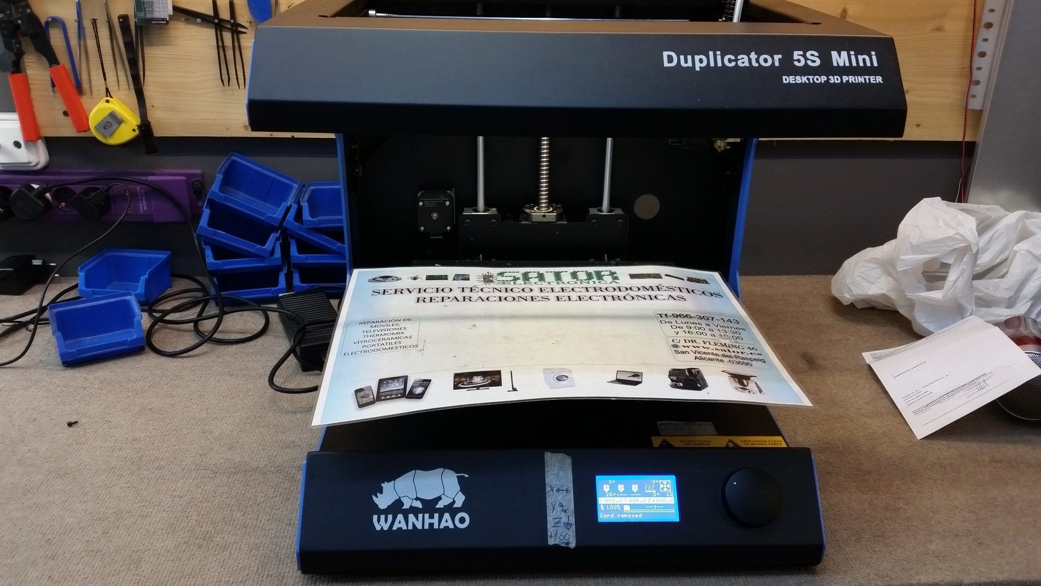 Reparar Impresora 3d Wanhao