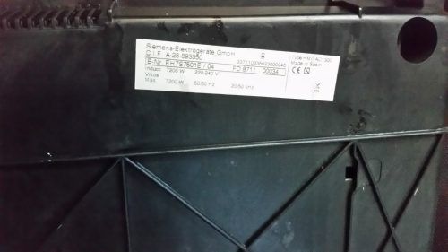 Reparar Siemens error c3