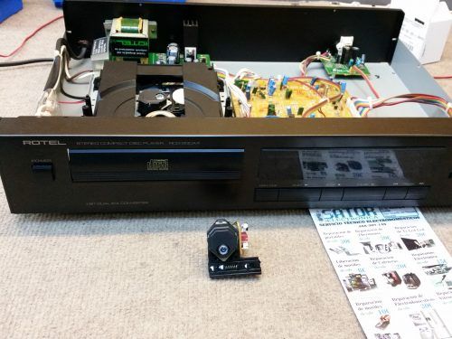 Reparar Rotel  rcd-930ax no lee los discos