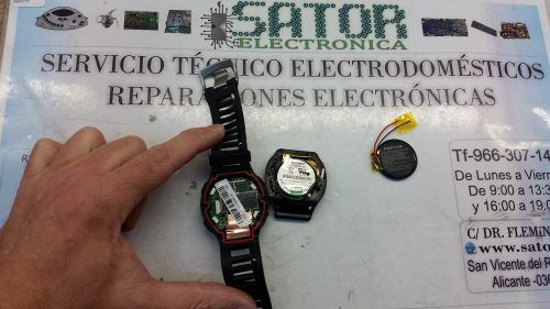 Cambio de bateria reloj Garmin