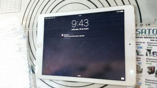 Cambiar Pantalla ipad Air 2 rota